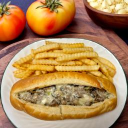 Black Olive Philly Cheesesteak