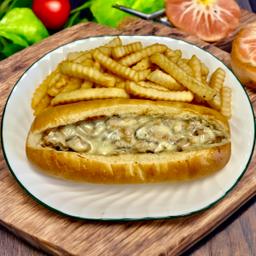 Teriyaki Chicken Philly Cheesesteak